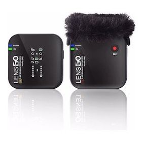 Lensgo 348C Siyah 1V1 Kablosuz Tekli Mikrofon Seti