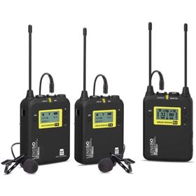 Lensgo LWM-328C Kablosuz İkili Yaka Mikrofonu Seti