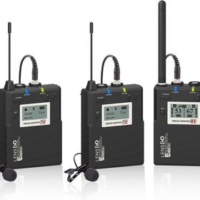 Lensgo LWM-338C Kablosuz İkili Yaka Mikrofonu Seti