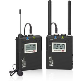 Lensgo LWM-338C Kablosuz Tekli Yaka Mikrofonu Seti