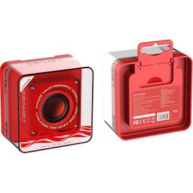 Lenyes S222 V5.3 5W Kırmızı Mini Tws Kablosuz Bluetooth Hoparlör