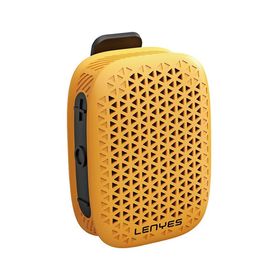 Lenyes S232 V5.4 Sarı Tws Mandallı Bluetooth Speaker Hoparlör