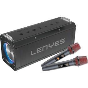 Lenyes S828 V5.0 Siyah Rgb LED Işıklı Tws Bluetooth Speaker Hoparlör