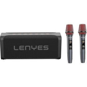 Lenyes S829 V5.0 Siyah Karaoke Mikrofonlu Bluetooth Speaker Hoparlör