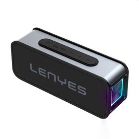 Lenyes S856 V5.0 Siyah Rgb Işıklı Mikrofonlu Bluetooth Speaker Hoparlör