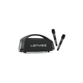 Lenyes S873 V5.3 Siyah Rgb Işıklı Taşınabilir Kumandalı&mikrofonlu Tws Bluetooth Speaker Hoparlör