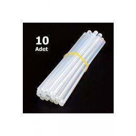 Leo 10 Adet İnce Silikon Çubuk Sıcak Silikon Tabanca Mumu