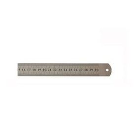 Leo 300x25 mm Çift Taraflı Çelik Cetvel