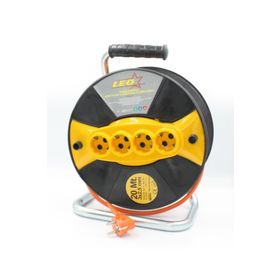 Leo 3x2.5 mm 20 mt Seyyar Makaralı Uzatma Kablosu