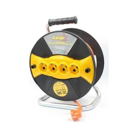 Leo 3x2.5 mm 30 mt Seyyar Makaralı Uzatma Kablosu