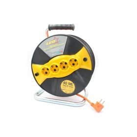 Leo 3x2.5 mm 40 mt Seyyar Makaralı Uzatma Kablosu