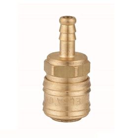 LEO 8mm Gövde Bilyeli (Otomat) Hortum Uçlu Kaplin