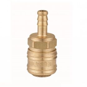 LEO 8mm Gövde Bilyeli (Otomat) Hortum Uçlu Kaplin