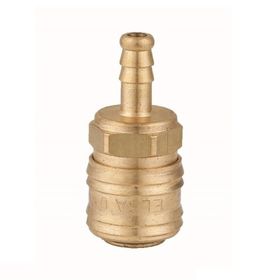 LEO 8mm Gövde Bilyeli (Otomat) Hortum Uçlu Kaplin