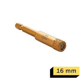 Leo Kuru Kesim 16 mm Hex Altın Seri Mermer Granit Delme