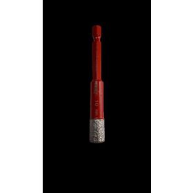 Leo Kuru Kesim HEX10 mm Altın Seri Mermer Granit Delme