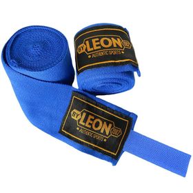 Leon 2.5 mt Mavi Elastik Çocuk Boks Bandajı