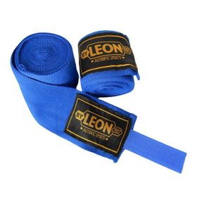 Leon 2.5 mt Mavi Elastik Çocuk Boks Bandajı