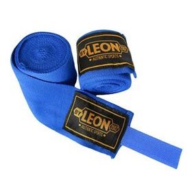 Leon 2.5 mt Mavi Elastik Çocuk Boks Bandajı