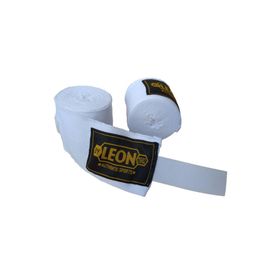 Leon 3,5 m Beyaz Elastik Boks Kick Boks Ve Muay Thai Bandajı