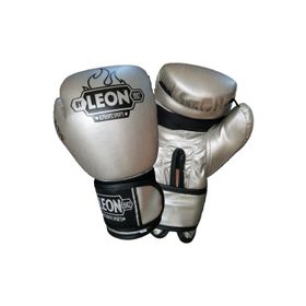Leon Blade Training Gümüş Boks Kick Boks ve Muay Thai Eldiveni