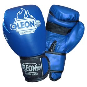 Leon Blade Training Mavi Boks Kick Boks ve Muay Thai Eldiveni
