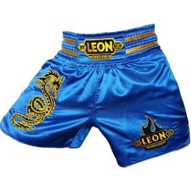 Leon BYL1004BL Dragon Mavi Muay Thai ve Kick Boks Şortu