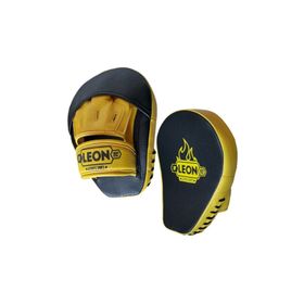 Leon Captain Çukur Lapa Sarı Profesyonel Unisex Kick Boks Lapası