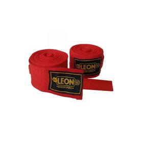 Leon Elastik 7 mt Kırmızı Boks Kick Boks ve Muay Thai Bandajı