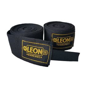 Leon Elastik 7 mt Siyah Boks Kick Boks ve Muay Thai Bandajı