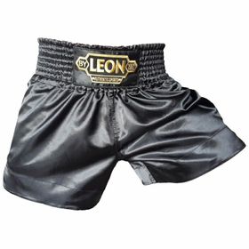 Leon Ground Siyah Kick Boks ve Muay Thai Şortu