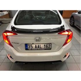 Leon Part Çmk Honda Civic Fc5 2016 2020 Boyasız Oval Spoiler