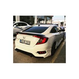 Leon Part Çmk Honda Civic Fc5 2016 2020 Işıksız Boyasız Turbo Spoiler