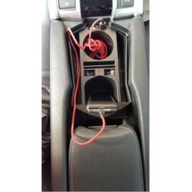 Leon Part Çmk Honda Civic Fc5 2016 2020 Siyah Usb Portlu Orta Konsol Kutusu