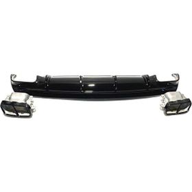 Leon Part Çmk Mercedes W117 Cla 45 2013 2015 Difüzör Siyah Egzoz Seti