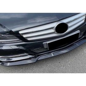 Leon Part Çmk Mercedes W204 2007 2014 Parlak Siyah Amg Ön Lip Brabus