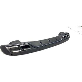 Leon Part Çmk Mercedes W205 C63 Sedan Difüzör Silver Egzoz Seti