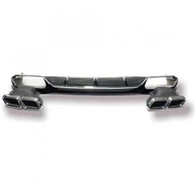 Leon Part Çmk Mercedes W213 2017 E63 Silver Difüzör ve Egzoz Seti