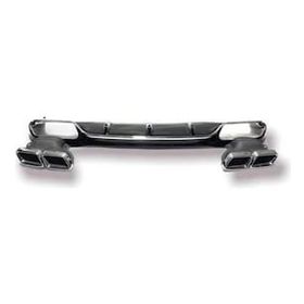 Leon Part Çmk Mercedes W213 E63 2017 Amg Difüzör Silver Egzoz Seti