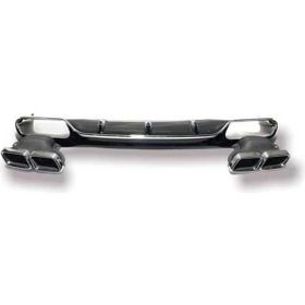Leon Part Çmk Mercedes W213 E63 2017 Amg Difüzör Silver Egzoz Seti