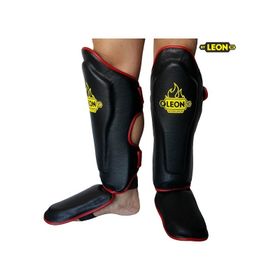 Leon Siyah Solid Kick Boks Ve Muay Thai Ayak Kaval Koruyucu