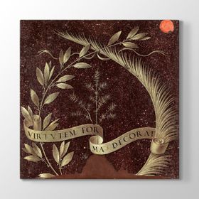 Leonardo Da Vinci - Wreath Of Laurel Tablosu