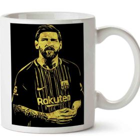 Leonel Messi Barcelona Baskılı Kupa