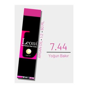 Leoni 7.44 Yoğun Bakır Saç Boyası
