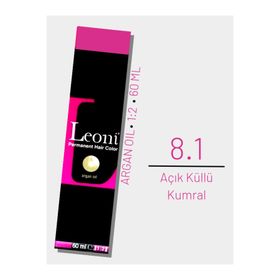 Leoni 8.1 Açık Küllü Kumral Saç Boyası