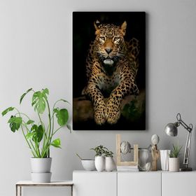 Leopar Kanvas Tablo