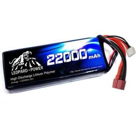 Leopard Power 22000 mAh 22.2V 6S 25C UAV Multirotor Lityum Polimer Lipo Batarya