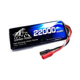 Leopard Power 22000 mAh 7.4V 2S 25C UAV Multirotor Lityum Polimer Lipo Batarya