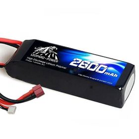 Leopard Power 2600 mAh 14.8V 4S 40C Lityum Polimer Lipo Batarya