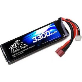 Leopard Power 3300 mAh 7.4V 2S 30C Lityum Polimer Lipo Batarya